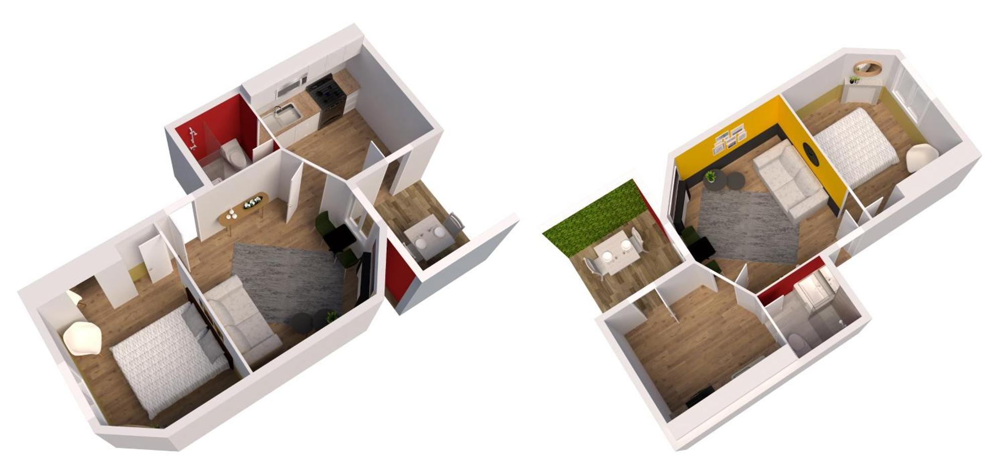 Mm Suites Reims Centre Terasse المظهر الخارجي الصورة